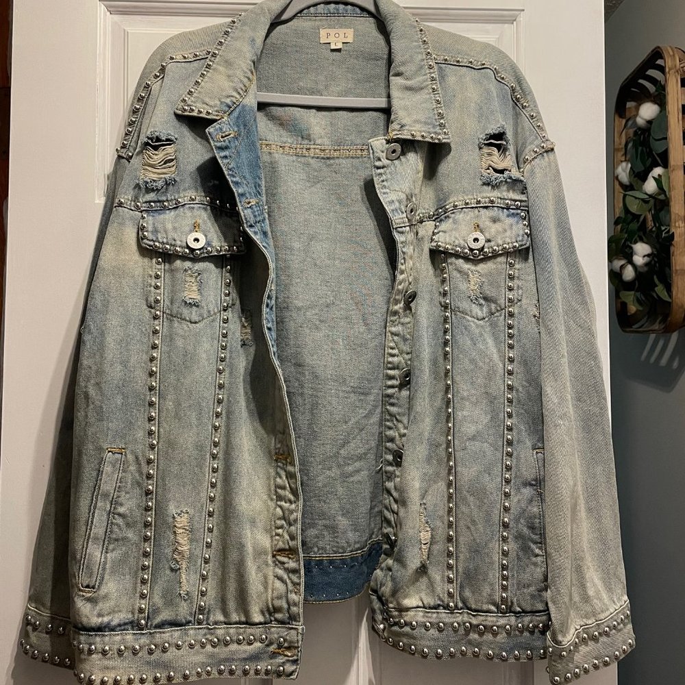 Pol Brand Studded Jacket Boutique Brand
